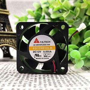 FD124010LB for Y.S.TECH 12V 0.055A 4CM 4010 2-wire silent cooling fan