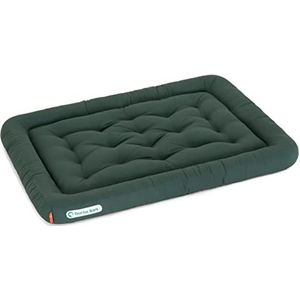 Doctor Bark Hondenkussen, orthopedisch hondenbed, wasbaar op 95 °C, hygiënisch, robuust en comfortabel (L - 90 x 70 cm, groen)