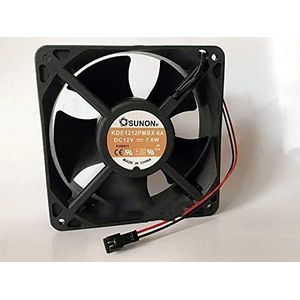 LMNCBVYA KDE1212PMBX-6A 120mm Cooling Fan - 12V 7.6W Fan for PC and Electronics Cooling