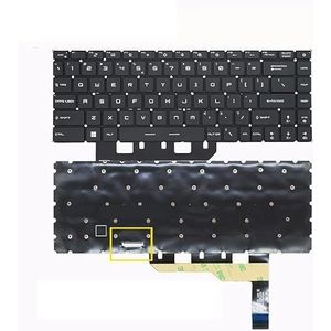 Laptoptoetsenbord voor MSI GS66 GE66 P66 GP66 voor Stealth 10SD 10SF met achtergrondverlichting(With RGB Backlit)