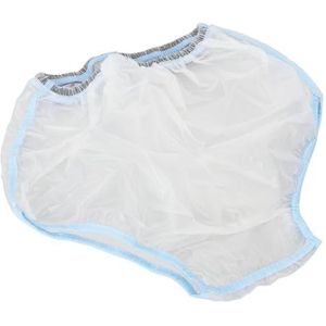 Waterdicht doucheondergoed, wasbaar en herbruikbaar, waterdicht badondergoed, ademend, wondafdichting, uniseks, slijtvast voor incontinentie (voor 45-65 kg)