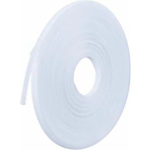 5m Trouwjurk BH Bot Vormgeven Accessoires Webbing DIY Naaiwerk Knutsel Kleding Ondergoed Korsetten Materiaal-Wit 6mm