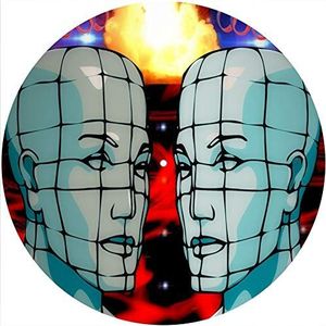Slipmats Slipmat vilt voor elke 12"" LP DJ vinyl draaitafel platenspeler aangepaste afbeelding - Heads Grid