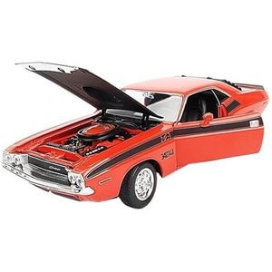 1:24 for Dodge Challenger T/A 1970 Muscle Car Legering Model Auto Diecast Speelgoed Auto Realistische Gift Selectie (Size : Boxed2)