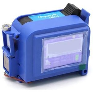 Brede codeertoepassingen Handheld Jet Thermische Inkjetprinter QR Bar Batchcode Vervaldatum Label Mini Draagbare Printer Met 2588 cartridge 12,7 mm Lichtgewicht en handig(1pc 3 Ink Cartridge)