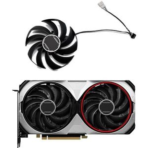 95MM PLD10010S12HH RTX4070 GPU-ventilator voor MSI-games voor GeForce RTX 4070 4070Ti voor Ventus 2X grafische kaartkoelventilator(B-Fan)