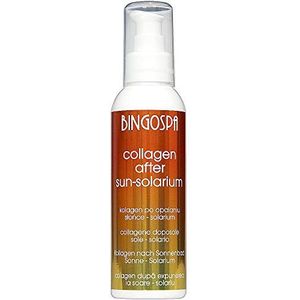After Sun Collageen serum na zonnebaden/solarium met vitamine E, zijdeproteïnen en aloë vera 135 g BINGOSPA