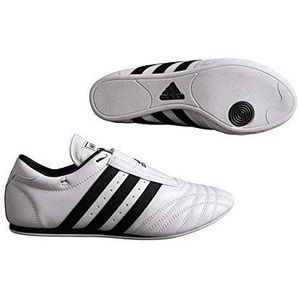 ADIDAS SM II SCHOENEN, Wit W/Zwarte Strepen, 8.5