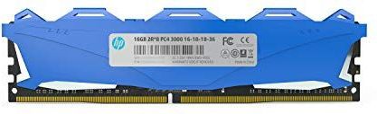 HP - 7EH65AA - RAM - Blauw - 16GB - 3000MHz - DDR4