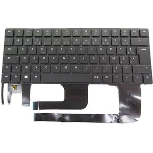 Laptoptoetsenbord voor RAZER voor Blade 12527648-00 12255325-00 12255324-00 12310758-00 US/FR/GR/UK/KR Zwart zonder frame met achtergrondverlichting(France FR)