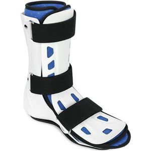 Orthopedische enkelbandage met stabiele afdekking, ondersteunt ademend, antislip been voor de verzorging van breuken, stevige pijnverlichting in plaats van gips, rechts (links, S)