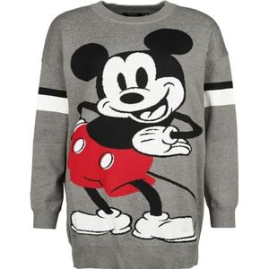 Mickey & Minnie Mouse Mickey Mouse Stance Gebreide trui grijs XL