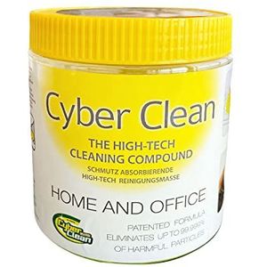 CYBER CLEAN Home & Office Reinigingsmiddel, 500 g, reinigingsgel, toetsenbordreiniger, herbruikbare reinigingsklei voor huishouden, elektronica, auto en gestructureerde oppervlakken, stofverwijderaar