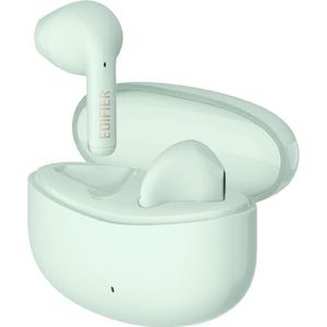 Edifier X2s Bluetooth 5.3 draadloze in-ear hoofdtelefoon, 13 mm dynamische drivers, AI-omgevingsruisonderdrukking, individueel geluid, IP54 waterdicht, groen