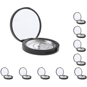 10 Set van Lege Poeder Geval Gezicht Poeder Blusher Make-up Cosmetische Potten Containers Hoogte 17mm