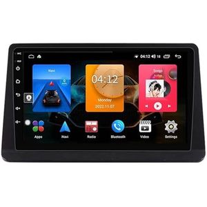 Android 14 Dubbel Din Autoradio Voor Mitsubishi Pajero Montero V31 Cheetah Hoofdunit 9""IPS Touchscreen Multimediaspeler met achteruitrijcamera Ondersteuning Carplay Bluetooth GPS Sat Nav RDS SWC(H 4Co