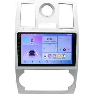 Android 14 Autoradio 9 inch touchscreen voor Chrysler 300C 2004-2011 Autoradio Navigatie met Carplay met GPS navigatie Bluetooth FM USB Steering Wheel Control(X7 6G+128G)