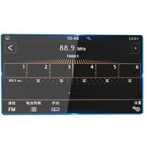 Displaybeschermfolie Voor VW Voor Touran L 2018 2019 2020 2021 8"" Autonavigatie Gehard Glas Beschermfolie Stickerbescherming Dashboard