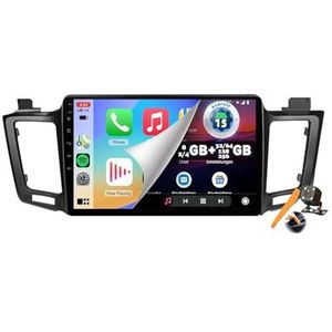 Y500s,YLOXFW Auto Stereo Android 15.0 Radio Sat Nav voor RAV4 2013-2017 GPS Navi 10.1'' Cartablet Multimedia Video Player FM BT Ontvanger met Carplay 4G 5G WiFi DSP SWC