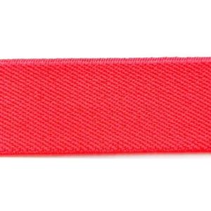 2/3 meter 25-40 mm elastische band voor reparatie kledingstuk broek broek stretch band stof tape DIY kleding naaien accessoires-fluorescerend rood-25mm-3 meter