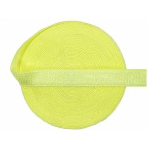 5 10 Yard 3/8"" 10mm Effen Glanzende Niet-vouwbare Elastische Spandex Satijnen Band Bh-band Hoofdband Jurk Naaikant Trim-Citroen-5 Yards