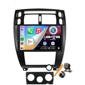 Zwart,Y600S,YLOXFW Auto Stereo Android 15.0 Radio Sat Nav voor Tucson 2004-2009 GPS Navi 10'' Cartablet Multimedia Video Player FM BT Ontvanger met Carplay 4G 5G WiFi DSP SWC