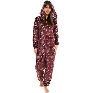 Harry Potter Dames Onesie Rood XX-Large