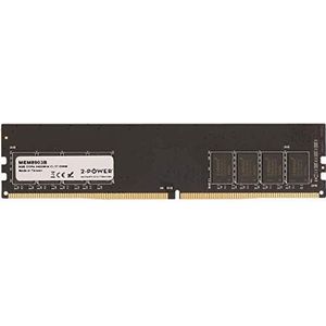 2-Power - DDR4 - Geheugenmodule - 8 GB - DIMM 288-PIN - 2400 MHz - CL17 - ECC