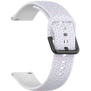 RYANUKA Compatibel met Amazfit GTR 2e / GTR 2 / GTR 3 Pro/GTR 3 / GTR 4 (Pastelblauw op roze) 22 mm zachte siliconen sportband armband armband, Siliconen, Geen edelsteen