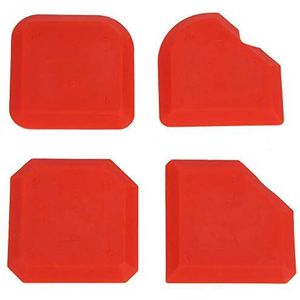 Glasschraper, kit siliconen breeuwgereedschap, voor badkamer keuken kamer vloer hoek grout afwerking afdichting