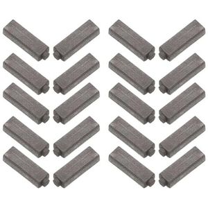 20 Stuks Vervangende Koolstof-elektromotor For Föhnborstels, Haarmateriaal En Elektrisch Gereedschap