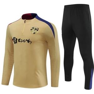 2025/2026 voetbaltrainingspak, voetbalshirts, voetbalshirt set, sportkleding met lange mouwen voor heren, ademende sportkleding voor volwassenen/kinderen,K,L