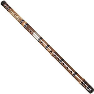 bamboe fluit set Houtblazersinstrument Paarse Bamboefluit Professioneel Spelende Volwassen Beginner Dubbele Inzet Dwarsfluit (Color : E)