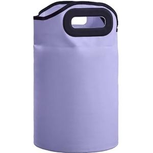 TT-YEC Opvouwbaar Reisvoetbad, Hittebestendige Voetwaszak Met Handvat, Multifunctionele Voetwas Emmer, Draagbaar Voetbad, Geschikt Voor Thuis Buiten Voetbad,Purper