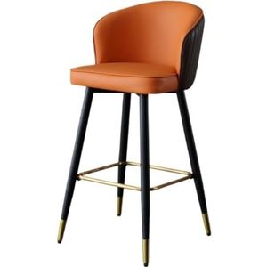 Retro Barstoel IJzeren Barstoel Bij De Receptie, Moderne Eenvoudige Barstoel For Thuis, Lichte Luxe Kinderstoel, Hoge Kruk, Vrijetijdsbarstoel Design Barstoel(G,C)