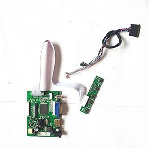 Fit B133XW07 V.0/V.1/V.2 HB133WX1-100/300/500 1366768 LCD 2AV HDMI-compatibele VGA 13.3 40-pins LVDS LED Controller Board (B133XW07 V.0)