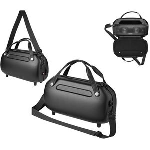 JOYSOG Hard Travel Case voor Soundcore Motion Boom Plus Speaker tas, Outdoor Speaker cover case met verstelbare schouderriem (zwart)