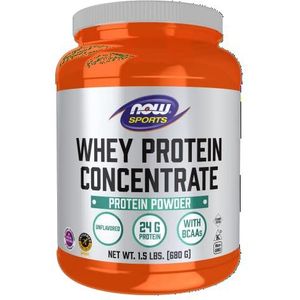 NOW Whey Protein Concentrate Unflavored 1.5 lbs