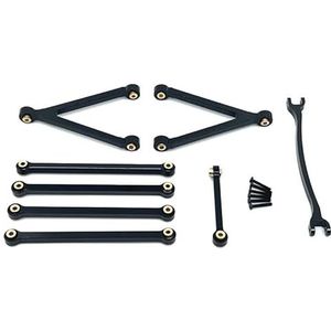 For FMS FCX24M 1/24 Camel Cup D110 Land Rover Defender Originele Range Rover Gevonden trekstang accessoires(Svart)