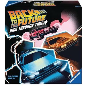 Back to the Future - Bordspel: Werk samen om de filmtrilogie compleet te maken! Geschikt voor alle leeftijden en 2-4 spelers.