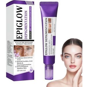Epiglow Melanex Advanced Anti-Hyperpigmentatie Crème, Anti-aging gezichtscrème, Verwijderaar van donkere vlekken voor het gezicht, Verheldert sproeten met niacinamide,Kleurcorrigerende moisturizer (1)