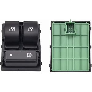 Voor Peugeot Voor Boxer Relais Ducato Auto Accessoires 735487419 735421419 Nieuwe Elektrische Schakelaar Ruitbediening Elektrische raamliftschakelaar(Green back)