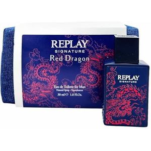 Replay Signature Red Dragon Man Eau de Toilette, 30 ml