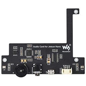 USB Audio Codec Sound Card for Jetson Nano Series Board, Audio Card,Recording And Playback Support, Built-In Microphone And Speaker Header,Driver-Free, Plug And Play