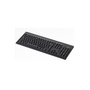 Fujitsu KB410, PS/2 toetsenbord PS/2 Nederlands Zwart