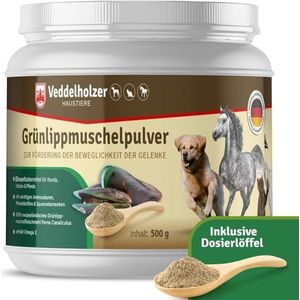 Veddelholzer - Groenlipmosselpoeder - 500 g - Hoogwaardige Voedingssupplement