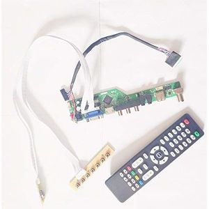 voor B156XTN03.2 B156XTN03.4 15.6 inch VGA+HDMI+AV+USB+RF LVDS 40Pin WLED 1366768 Notebook PC TV Screen Controller Drive Board Kit (B156XTN03.4)