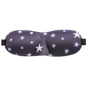 3D Slaapmasker Eyepatch Blokkeer Licht Zachte Zachte Slaap Rest Relax Aid Cover Patch Blinddoek Gezicht Schaduw Oogschaduw Ooglapjes (NO.8_4PCS)