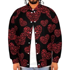 I Love Animals Grappige mannen Baseball Jacket Gedrukt Jas Zachte Sweatshirt Voor Lente Herfst