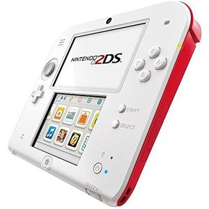 Nintendo 2DS console wit rood Special Edition incl. New Super Mario Bros. 2.